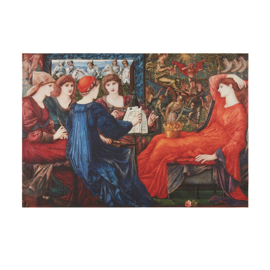 Edward Burne-Jones Laus Veneris tea towel