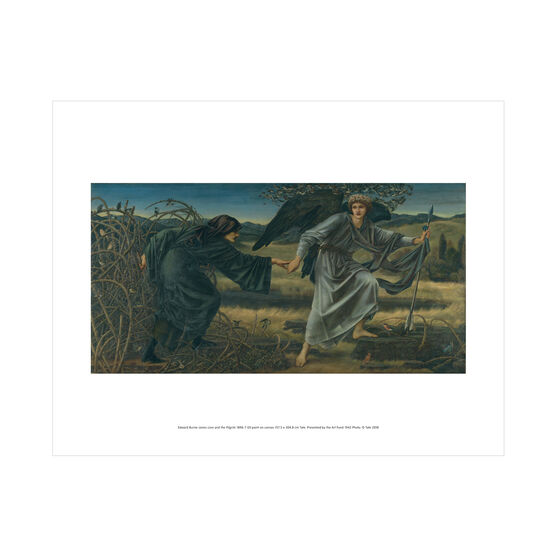 Edward Burne-Jones: Love and the Pilgrim mini print
