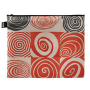 Louise Bourgeois Spirals set of 3 zip pockets
