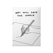 David Shrigley Art Will Save the World sketchbook