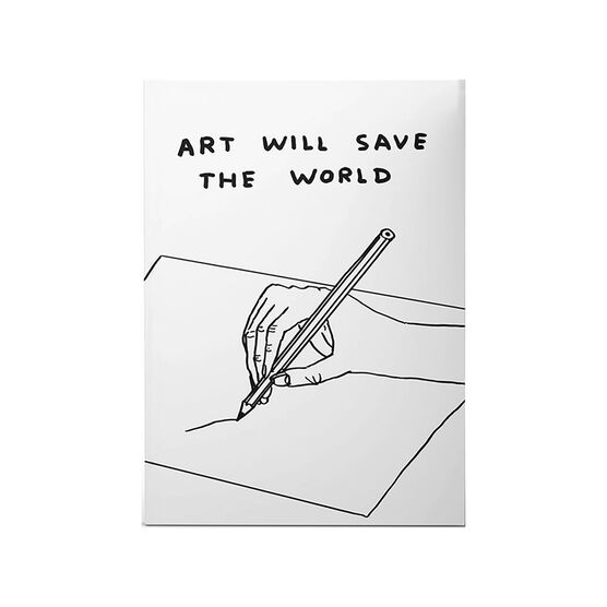David Shrigley Art Will Save the World sketchbook