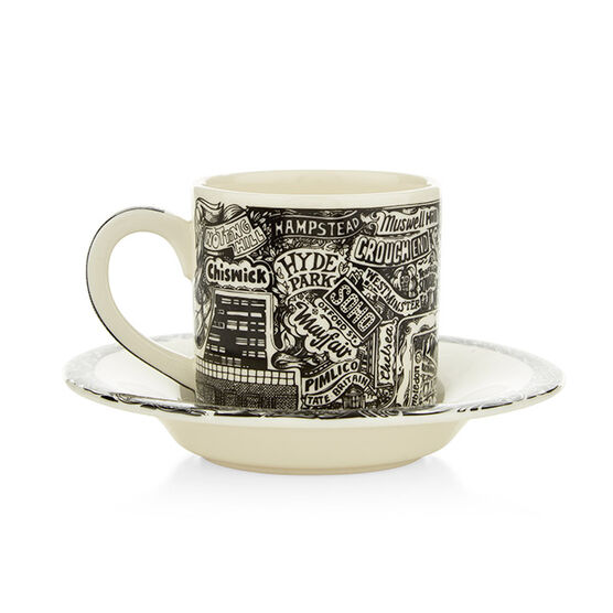 Vic Lee espresso cup and saucer
