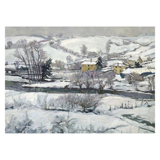 John A. Park: Snow on Exmoor Christmas cards (pack of 6)