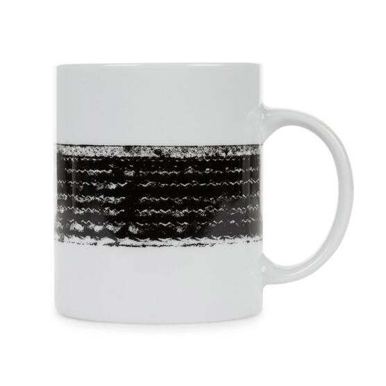 Tire print mug