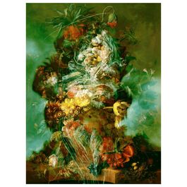 Glenn Brown, For J.P Sartre (Tate Print), 2009