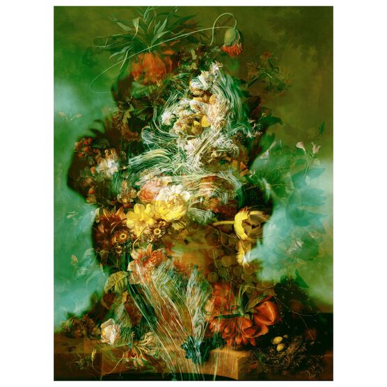 Glenn Brown, For J.P Sartre (Tate Print), 2009