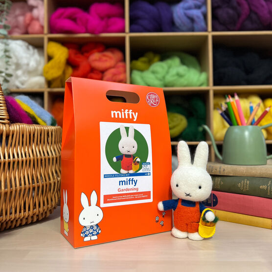 Miffy Gardener needlefelt kit