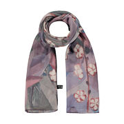 Natalia Goncharova Gardening Georgette silk scarf