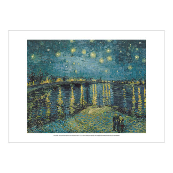 Vincent van Gogh: Starry Night over the Rhône poster