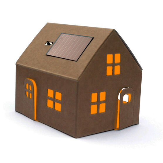 Casagami solar panel house - natural