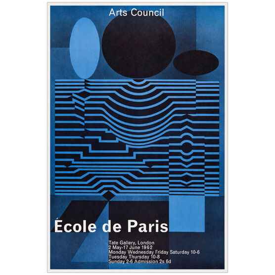 Ecole de Paris 1962 vintage poster