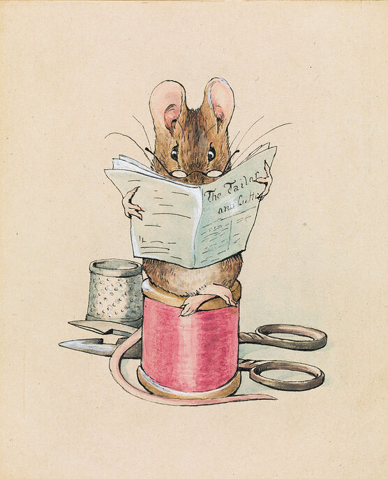 Helen Beatrix Potter: Frontispiece: The Tailor Mouse