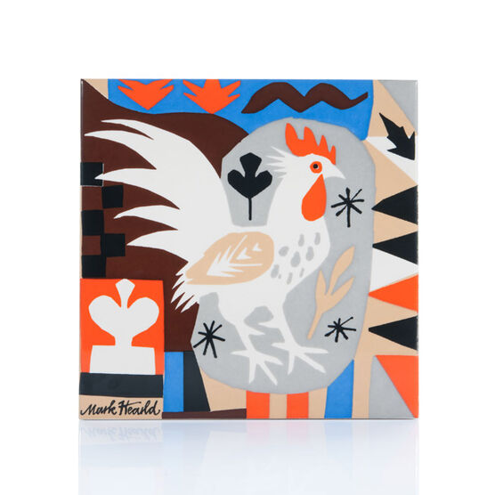 Mark Hearld Folk Art Tile