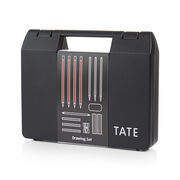 Sketching art box set (15 pieces) black