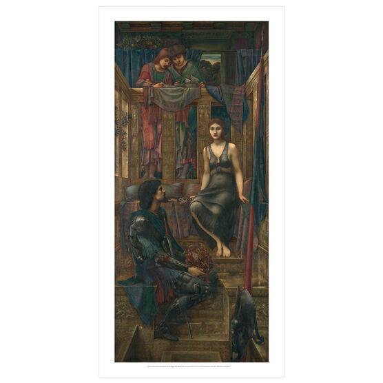 Edward Burne-Jones: King Cophetua and the Beggar Maid poster