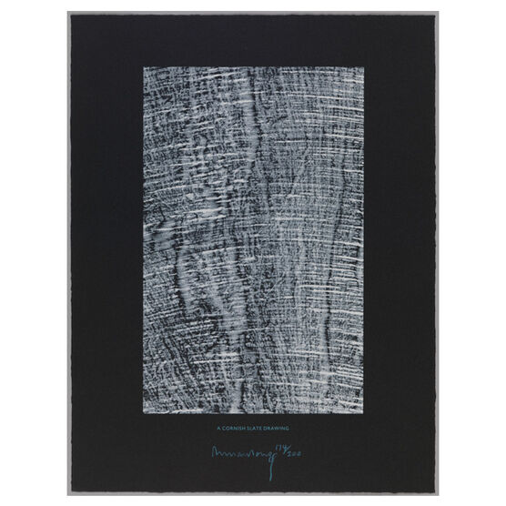 Richard Long, A Cornish Slate Drawing, 2002