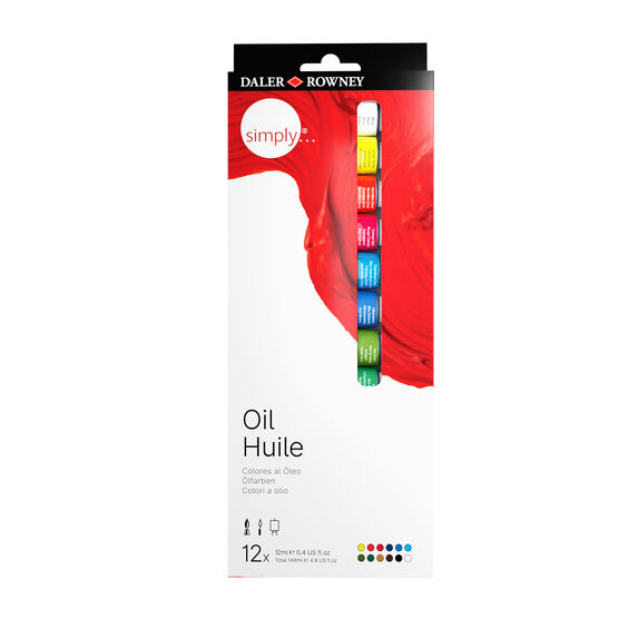 Oil paint set