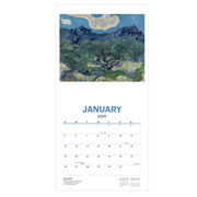 Modern art 2020 calendar