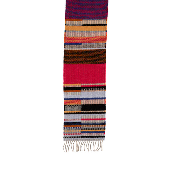 Multicoloured Electric Dreams scarf