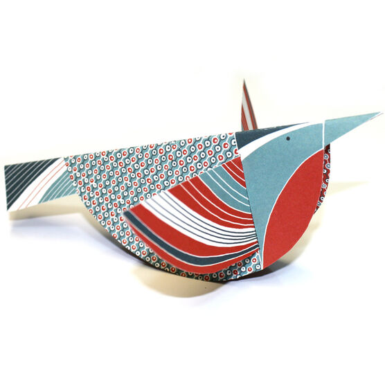 Alice Melvin`s Cut Out and Make Bird Mobile kit