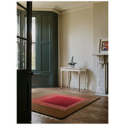 Josef Albers Equivicol, 1962 rug in situ