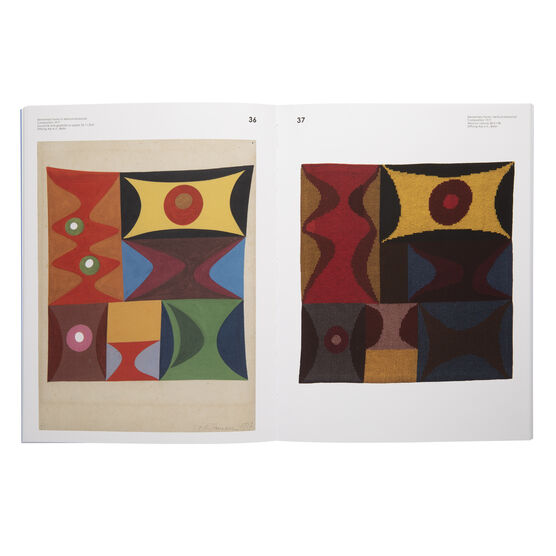 Sophie Taeuber-Arp exhibition book inside pages