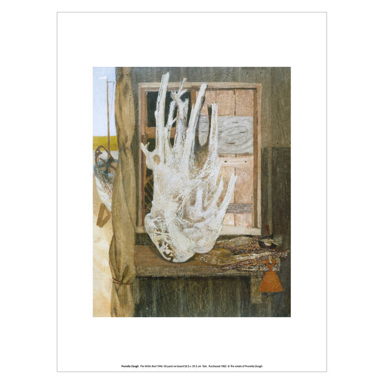 Prunella Clough The White Root art print