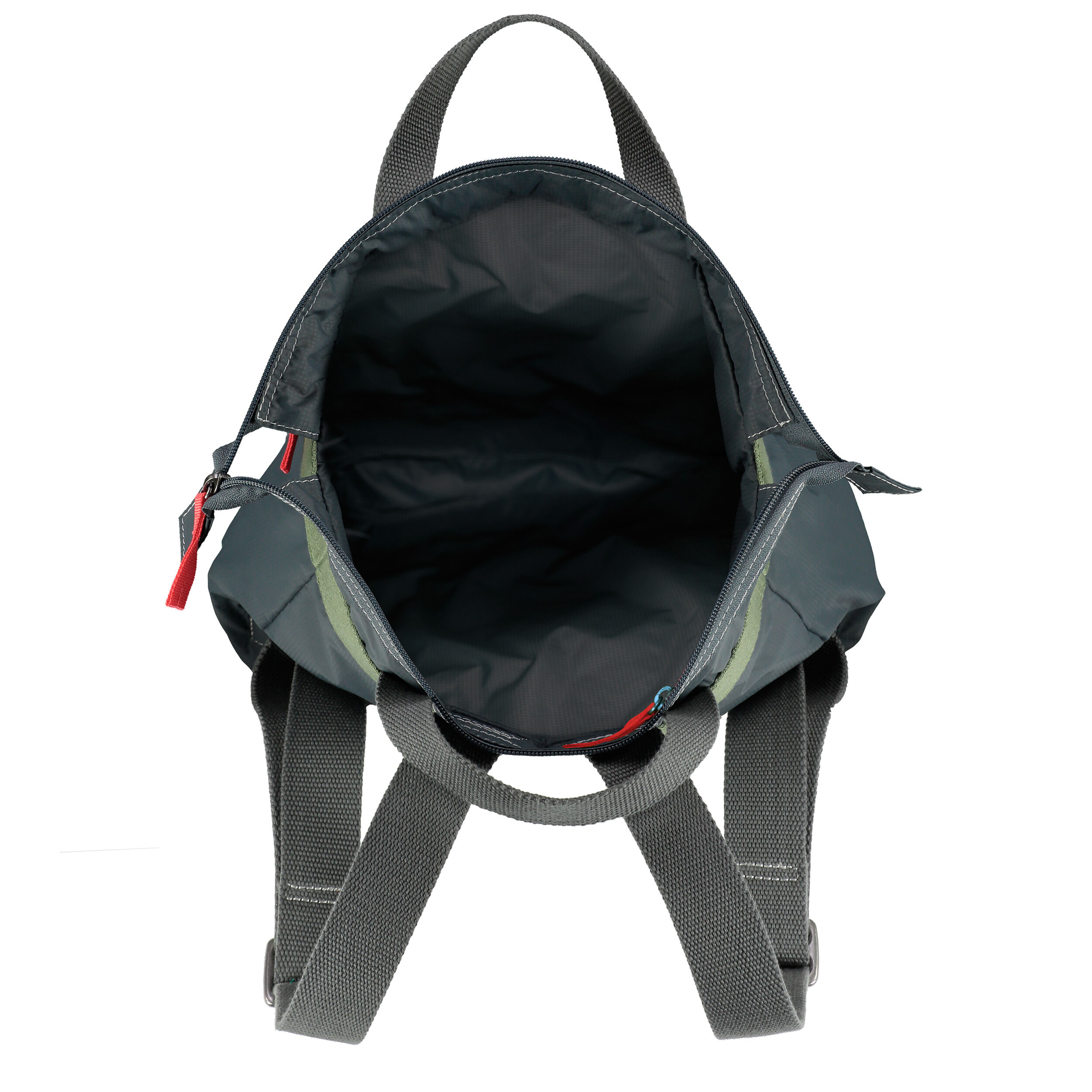 grey rucksack