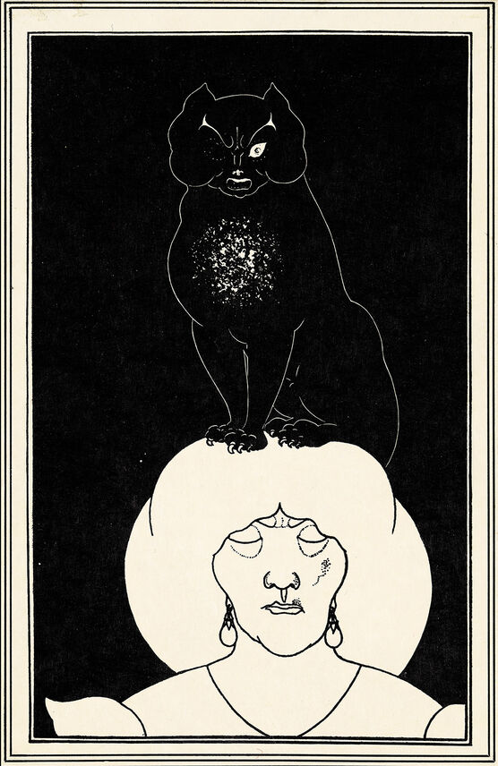 Aubrey Beardsley: The Black Cat