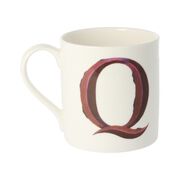 Alphabet of art mug - Q
