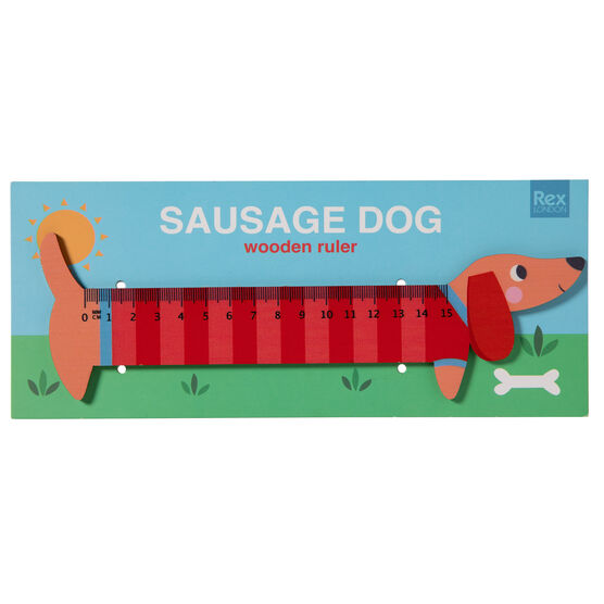 Sausage dog ruler