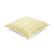 Anni Albers yellow Intaglio cushion cover