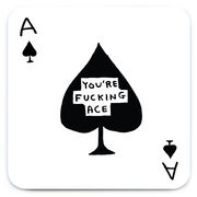 David Shrigley coaster set
