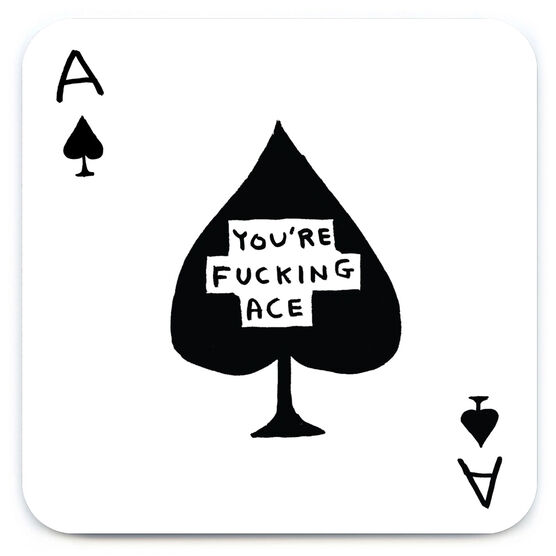 David Shrigley coaster set
