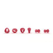 Pink Helix 3D printed ring