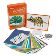 Animals art activity cards