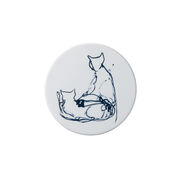 Tracey Emin Teacup & Pancake ceramic coaster