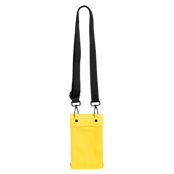 Yellow cotton phone wallet