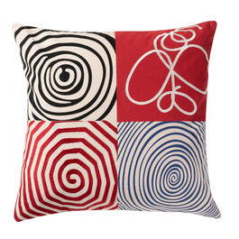 Louise Bourgeois grid cushion cover