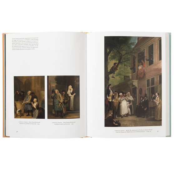 Hogarth and Europe exhibition book inside pages