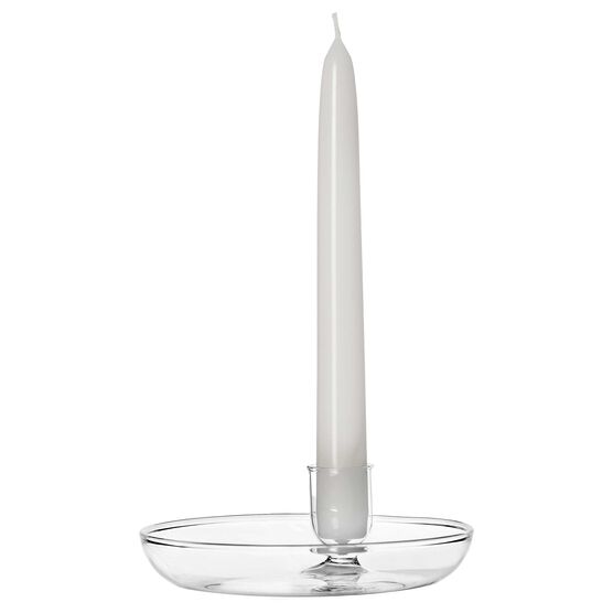 Drop glass candle holder