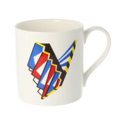 Alphabet of art mug - V