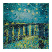 Van Gogh Starry Night over the Rhône silk scarf