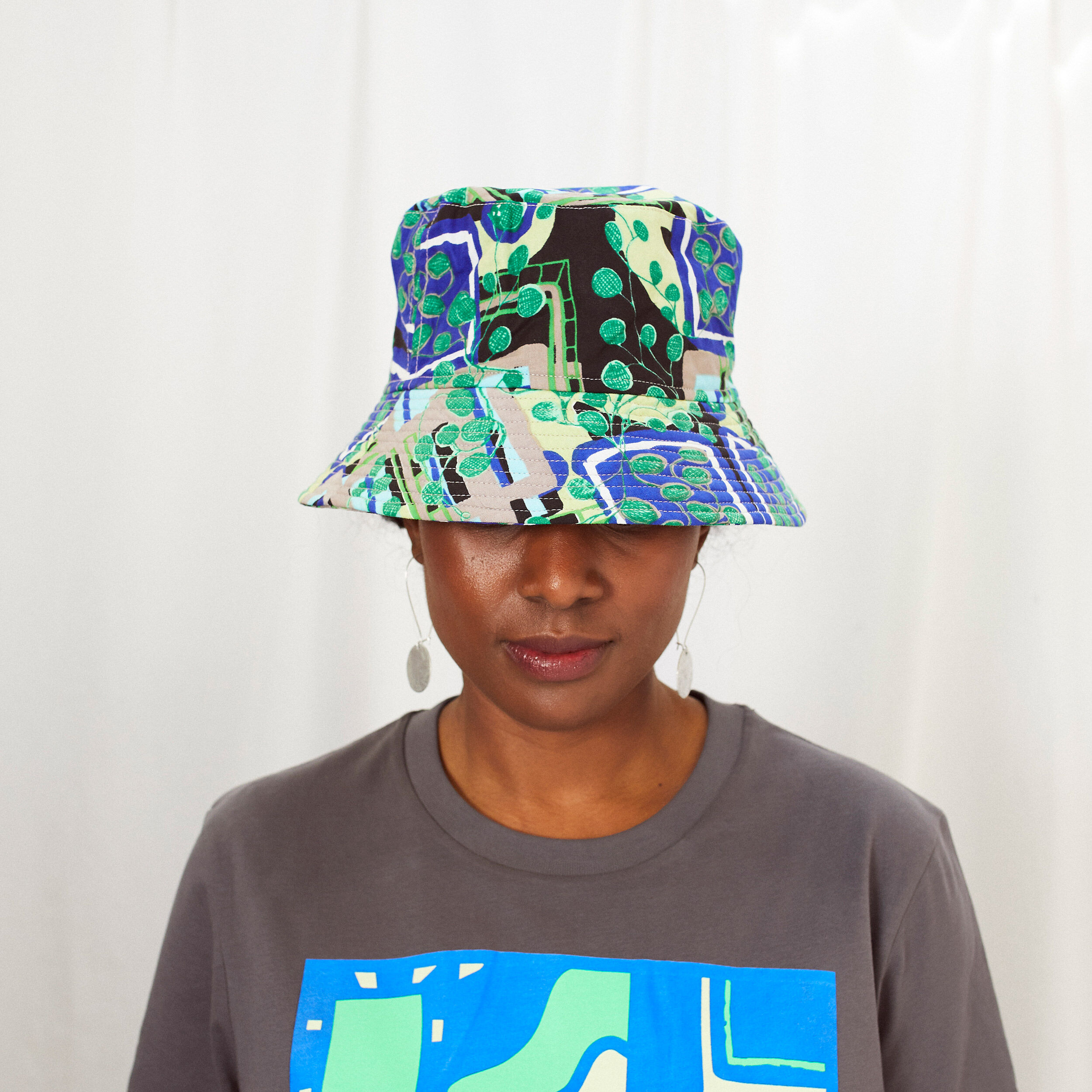 Kemi Telford blue bucket hat Kemi Telford x Tate Tate Shop Tate