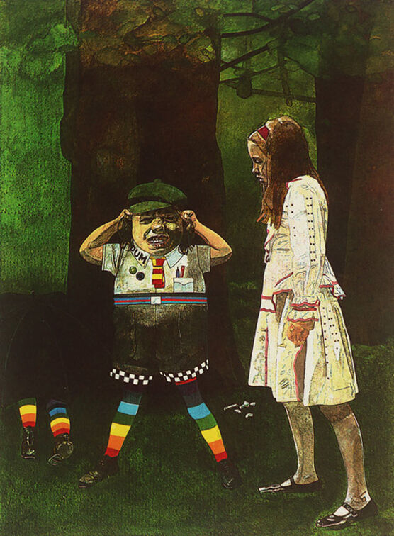 Blake: ‘But isn’t it old!’ Tweedledum cried