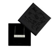 Recycled bar necklace