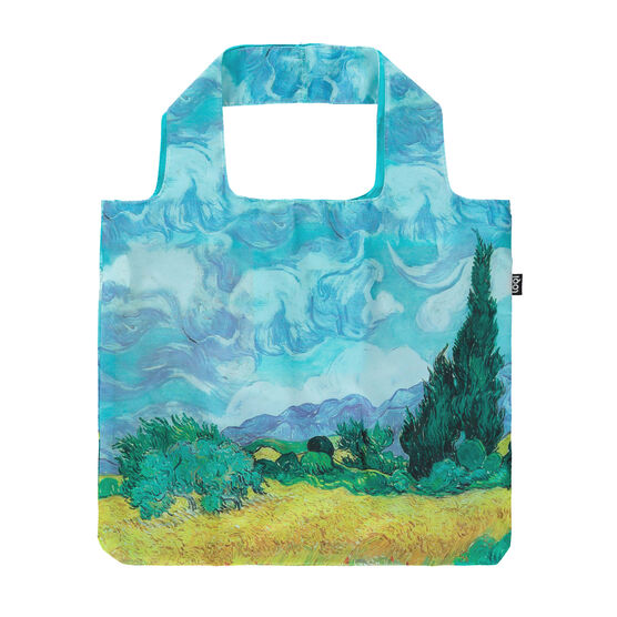 Van Gogh A Wheatfield, with Cypresses bag
