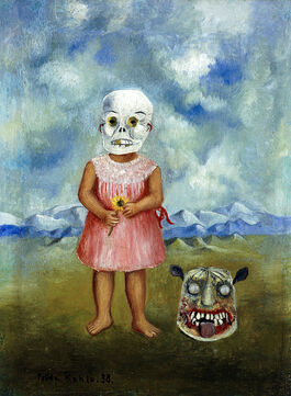 Frida Kahlo: Girl with a Death Mask