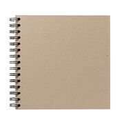 Square ringbound sketchbook