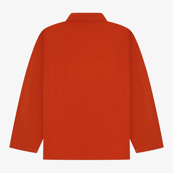 Orange overshirt
